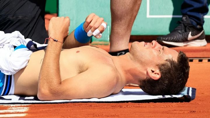 Más problemas para el Diego Schwartzman