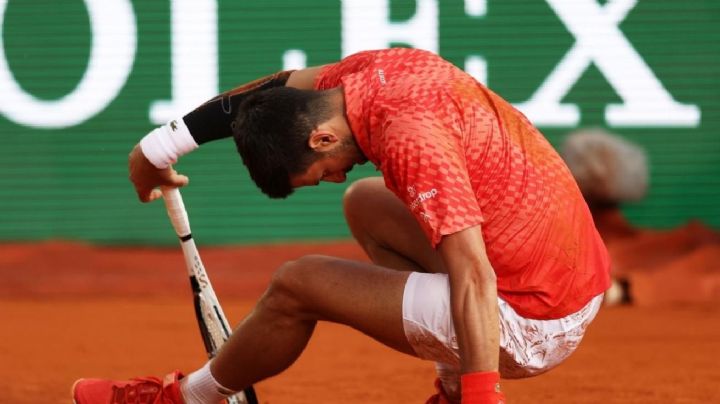 La furia se apoderó de Novak Djokovic