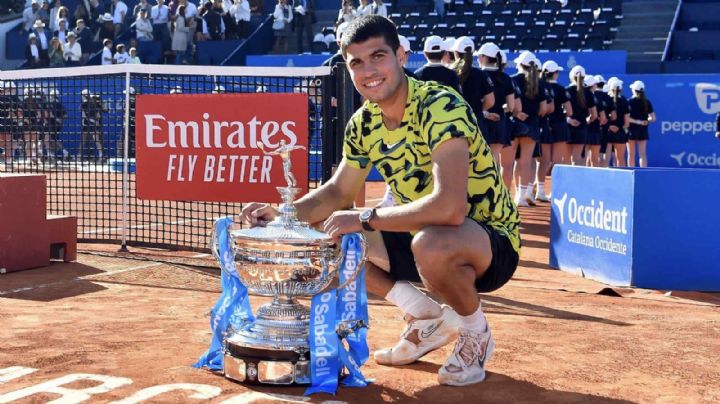 Carlos Alcaraz en modo Rafa Nadal