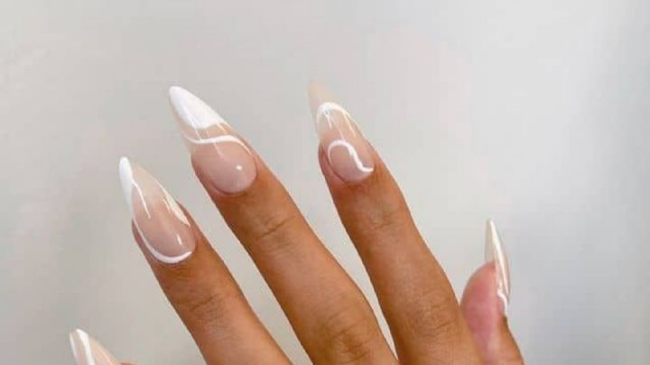 Swirl nails, el diseño de uñas con ondas clásicas y elegantes que ya eligió Luciana Salazar