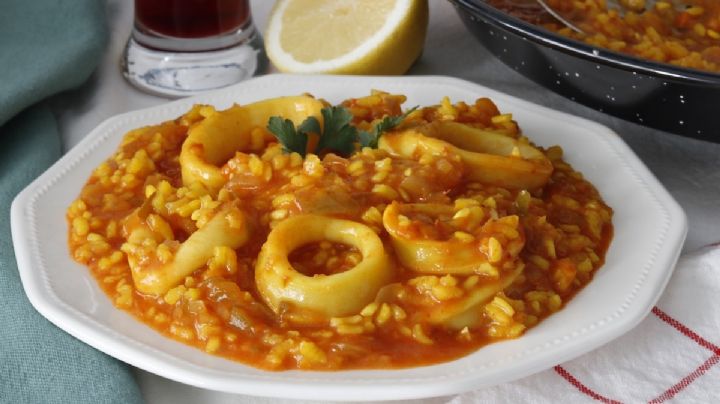 Arroz con calamares, la receta fácil con el secreto de la abuela