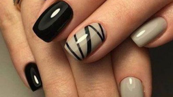 Nail Art: 7 ideas de uñas en gris y negro que vas a querer probar