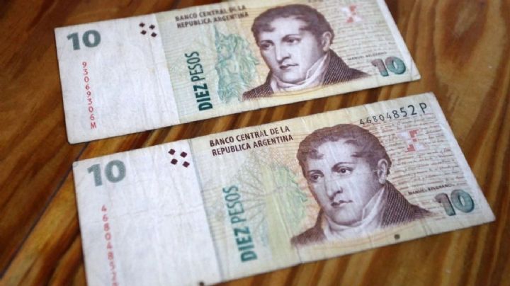 ¡A revisar la billetera! un billete de diez pesos podría hacerte ganar hasta 27.000 pesos