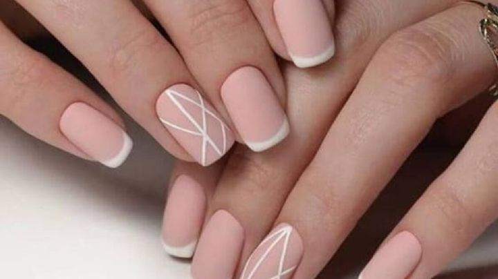 Diy striping tape nails, el diseño de uñas con líneas perfecto para decorar las manos con elegancia