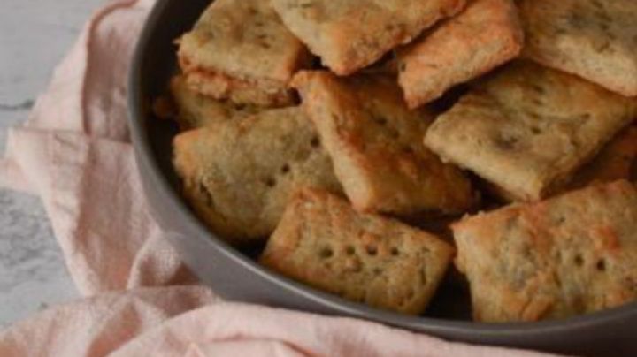 Galletas de queso azul y nuez, una receta imperdible para las tardes de mate