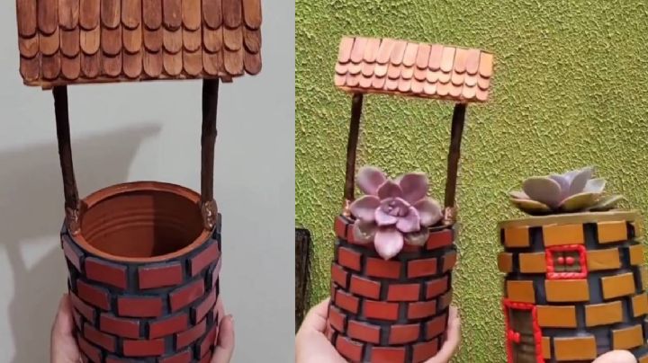 No lo tires, crea hermosos elementos de decoración reutilizando latas