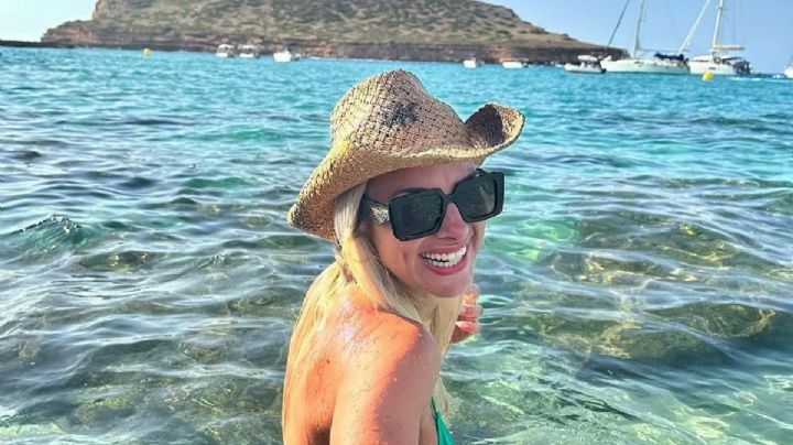 Ailén Bechara enamoró a todos con su Cow Girl look desde las playas de Ibiza