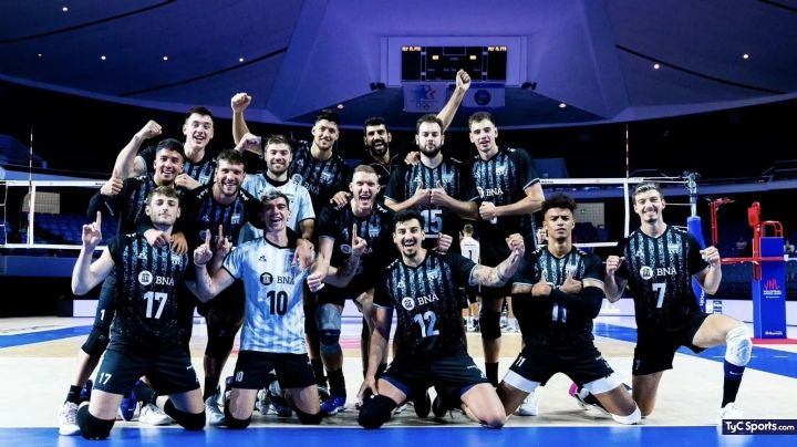 Histórico logro de la selección argentina de vóley