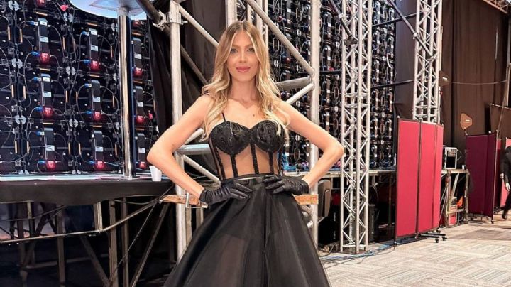 Cande Ruggeri puso a suspirar a sus seguidores con un vestido con transparencias