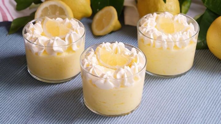 Mousse de limón sin huevo, una receta fácil para preparar un postre ligero y sabroso