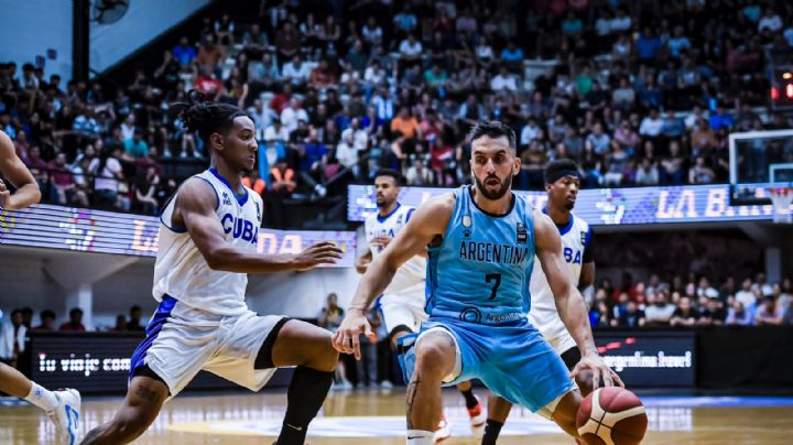 La Selección Argentina de básquet ganó y mantiene la ilusión de llegar a París 2024