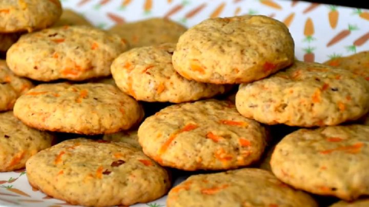 Galletas de zanahoria, la receta perfecta para endulzar las tardes de mate