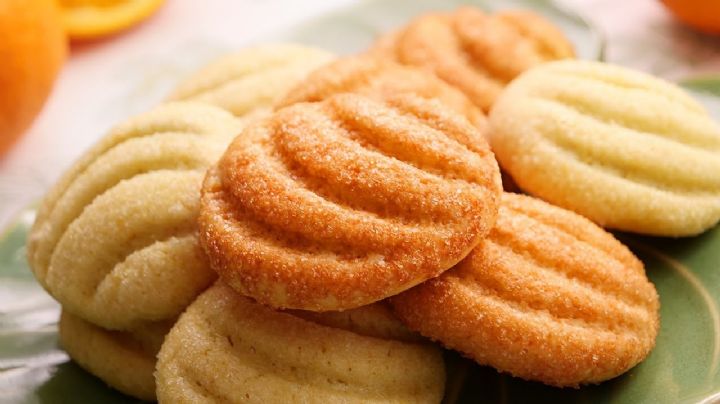 Galletas de naranja, una receta fácil y sabrosa para acompañar desayunos y meriendas