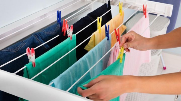 El truco definitivo para secar la ropa dentro de tu casa