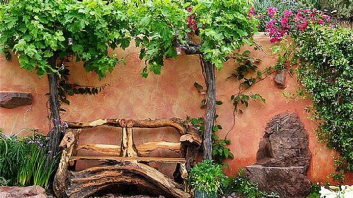 10 ideas de decoración para darle una ambientación rústica al jardín