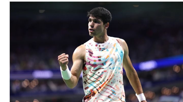 El look del tenista Carlos Alcaraz en el US Open que dejó a todos boquiabiertos