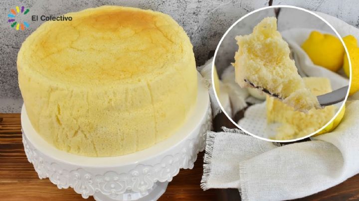 Pastel Nube, una receta sin harina, con 4 ingredientes y el secreto para que quede perfecto