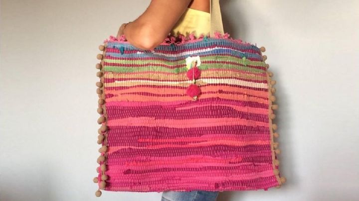 Con esta idea de manualidades crea el bolso perfecto sin máquina de coser