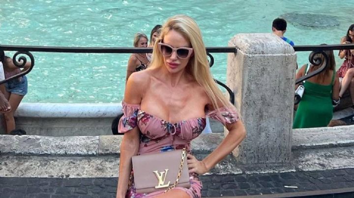 Luciana Salazar llevó a otro nivel el vestido bodycon Cut Out