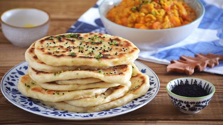 Naan, la receta del sabroso y aromático pan hindú que vas a querer probar y repetir