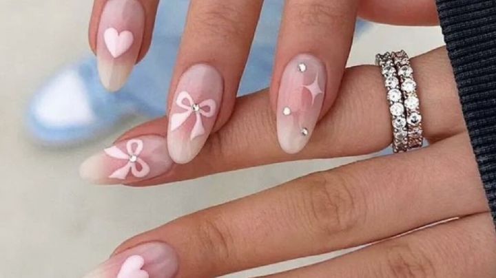 Coquette nails: 7 diseños de tendencia que son ideales para uñas cortas