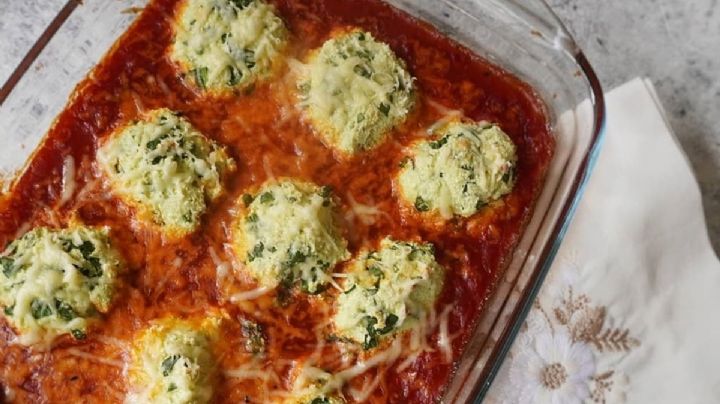 Malfatti de espinaca y ricota en salsa rosa: una opción irresistible para la pasta del domingo