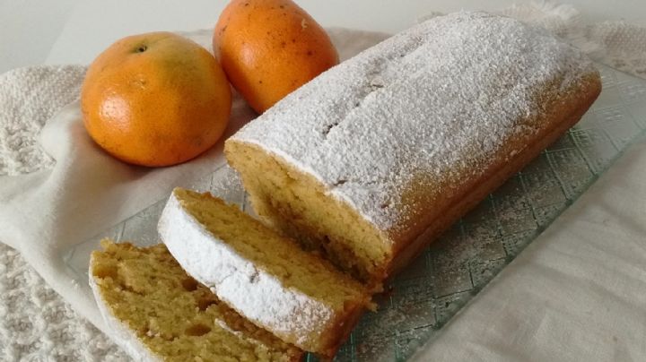 Budín de mandarinas en licuadora, una receta fácil y practica para la merienda