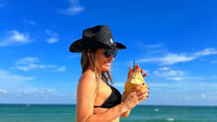 Pampita deslumbra con su bikini animal print: el estampado que arrasa este verano