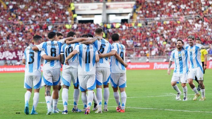 Argentina empató con Venezuela y sigue siendo único líder de las Eliminatorias