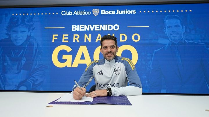 Boca presentó a Fernando Gago como nuevo entrenador