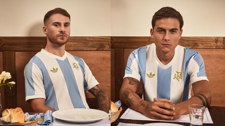 La Selección Argentina se prepara para estrenar camiseta retro en el partido contra Perú