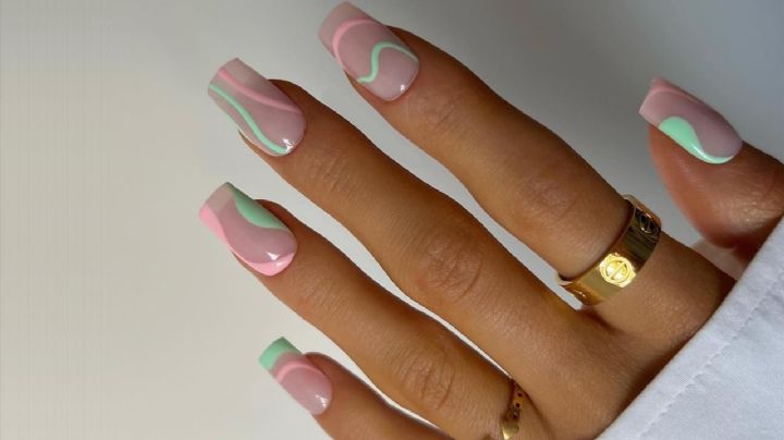 Nail art: 3 diseños de uñas swirl que parecen de verano pero se usan todo el año
