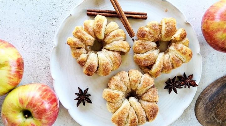 Manzanas caramelizadas con hojaldre: una receta que te encantará