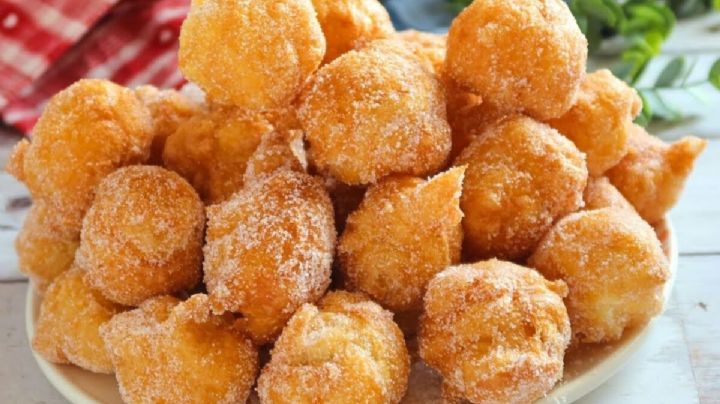 Receta: buñuelos de pera para endulzar tus días