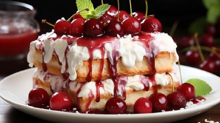 Torta crema de cereza: Una receta que se transforma en un festín para los sentidos