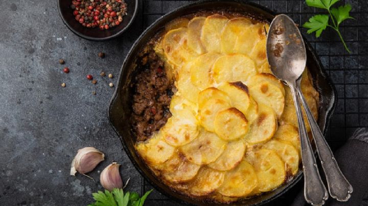 Receta: Sartén de papa con carne, un festín en 20 minutos