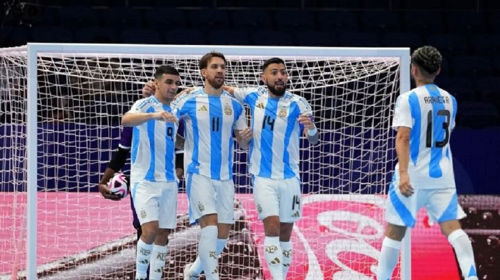 Mundial de Futsal: Argentina se enfrenta a Croacia por los octavos de final