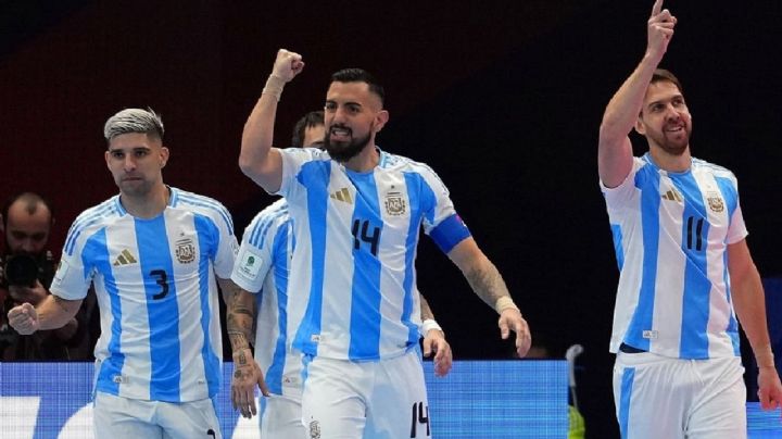 Argentina venció a Croacia y se metió en cuartos de final del Mundial de Futsal