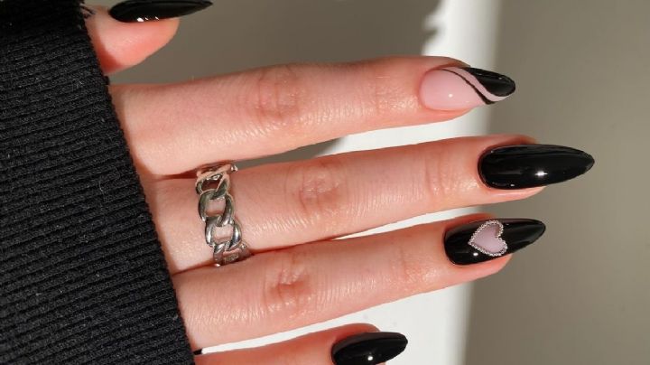 Descubre el fenómeno del black nail: elegancia que combina con todo