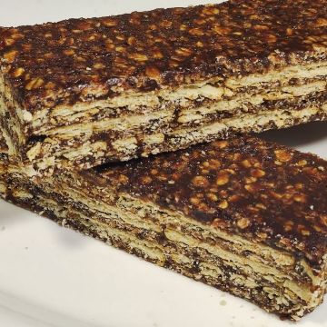 Turrón de avena casero: el snack irresistible que cambiará tu merienda